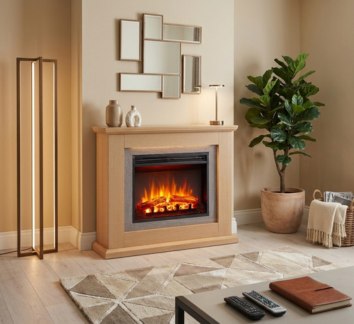 Electric fireplace suite - suite, 39"
