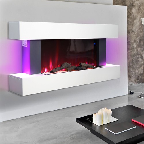 Wall mounted electric - mounted, fire