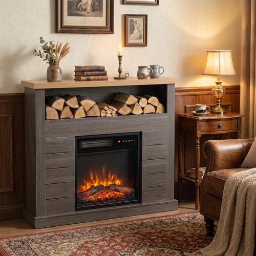 1800w electric fireplace - electric,