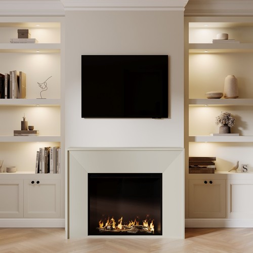 Freestanding electric fire - freestanding,