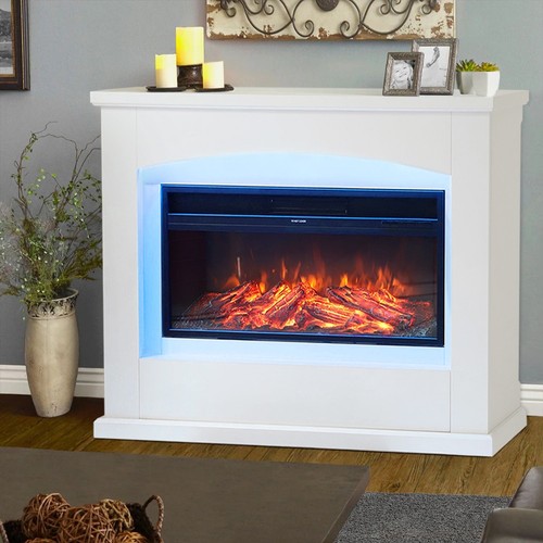 Electric fireplace with - electric,
