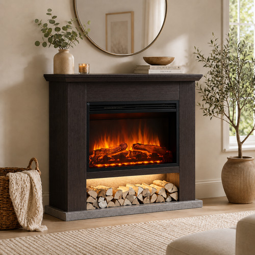 Electric fireplace suite - electric,