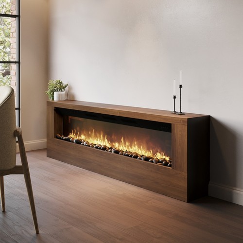 Wall mounted electric fire - electric,