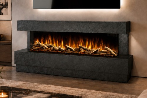 Electric fireplace suite - electric, |