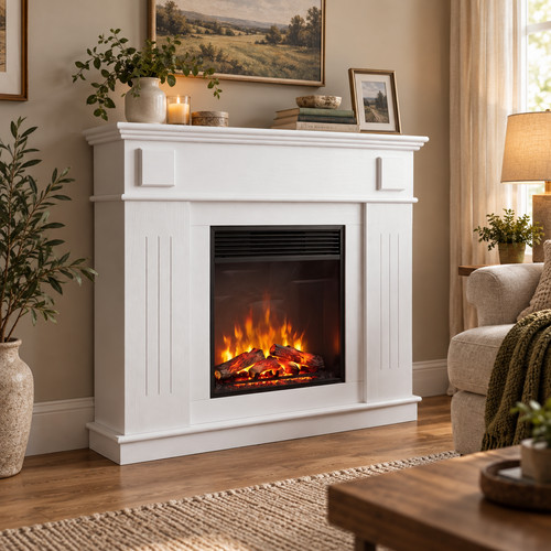 Fireplace surround mantel - fireplace,