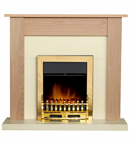 Electric fireplace suite wood - fireplace,