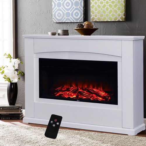 Modern electric fire suite - modern,