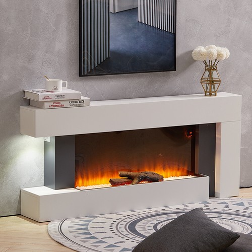 52inch white fireplace suite - 52inch,