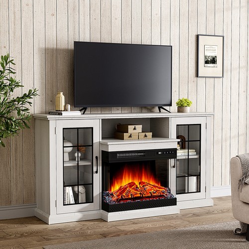Led electric fireplace with - fireplace,