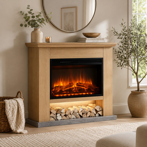 Electric fireplace suite - fireplace, 39